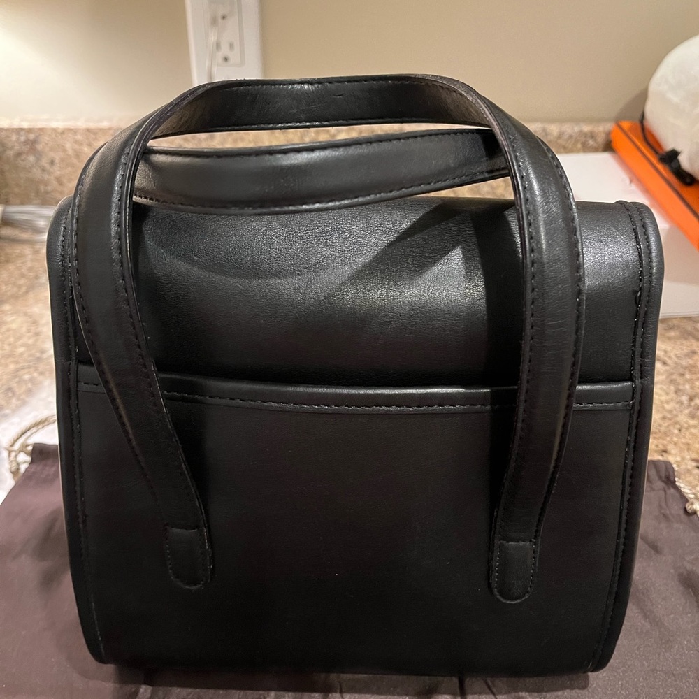 VINTAGE Coach Belmont Leather Satchel Bag - Picture 12 of 16